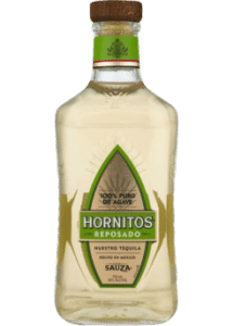 A bottle of the Hornitos Reposado.