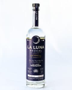 The La Luna Tequilana bottle.