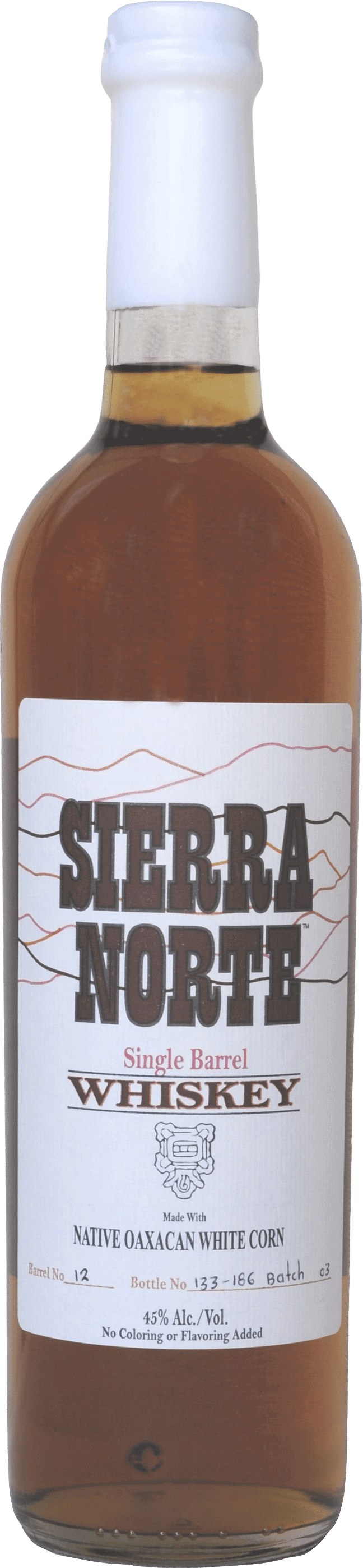 Sierra Norte White Corn Whiskey