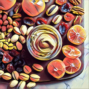 DIY mezcal tasting: dried fruit & nuts edition