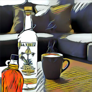 Fall drink: Salted maple mezcal latte