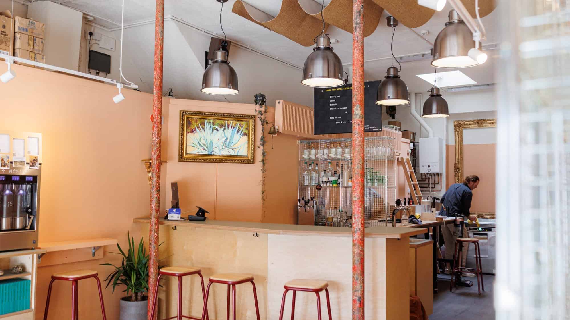 Sorbito, a mezcal bar on London's mezcal mile