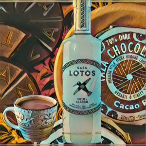 A bitter chocolate and sotol drink to chase away the winter blues
