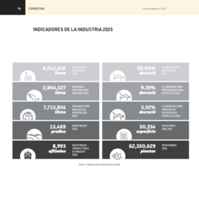 2025 Mezcal production numbers