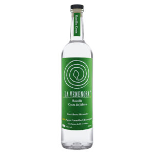 A bottle of coastal raicilla