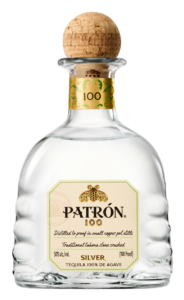 A bottle of Patron 100