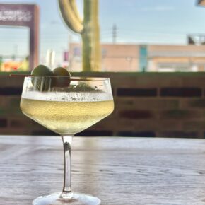 A nopal martini