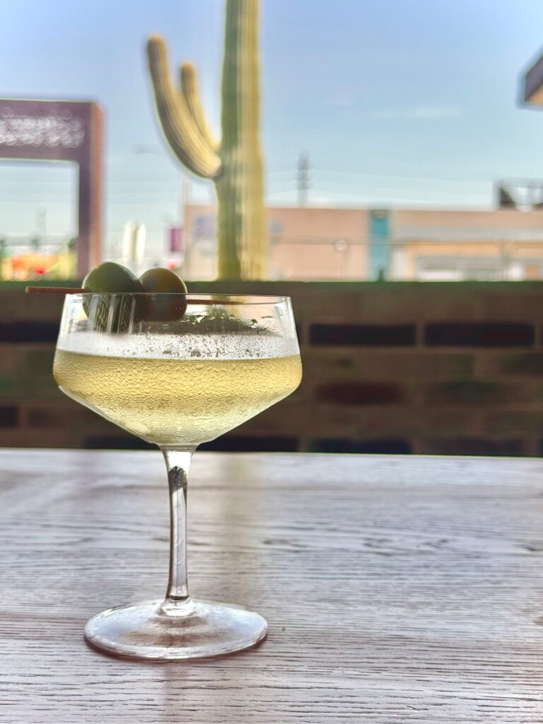 A nopal martini