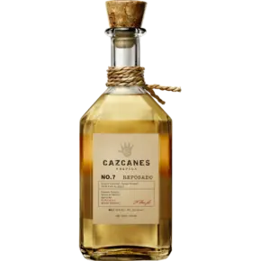 A bottle of Cazcanes Repososado No. 7